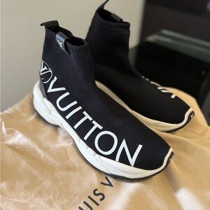 Louis Vuitton Black Sock Sneakers